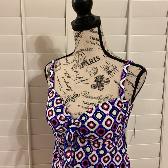 NWT Swim Solutions Jewels Bust Control Swim Size 8 - Picture 14 of 16